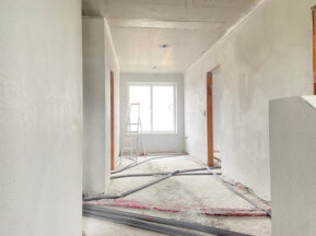 Innenraum verputzt von Gashi Profiputz